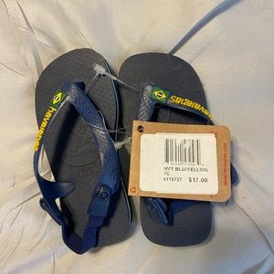 Brand new with tags toddler boy size 7 Havaianas sandals